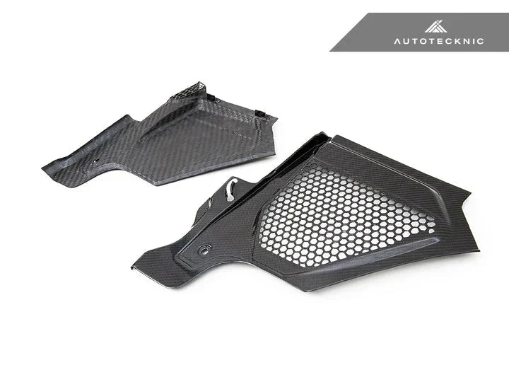 AutoTecknic G8X M2 / M3 / M4 Dry Carbon Engine Cowl Panel Trim Set