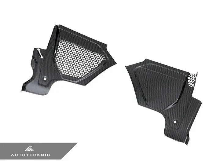 AutoTecknic G8X M2 / M3 / M4 Dry Carbon Engine Cowl Panel Trim Set