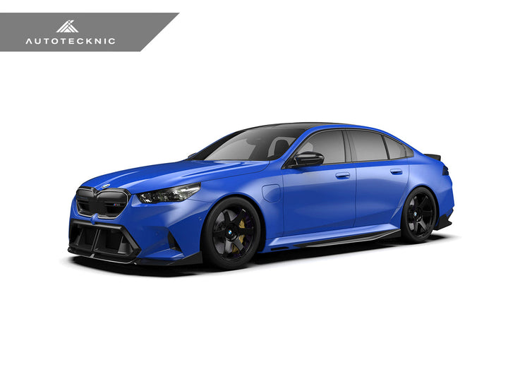 AutoTecknic G90 / G99 M5 Dry Carbon Side Skirt Extension Set - V2