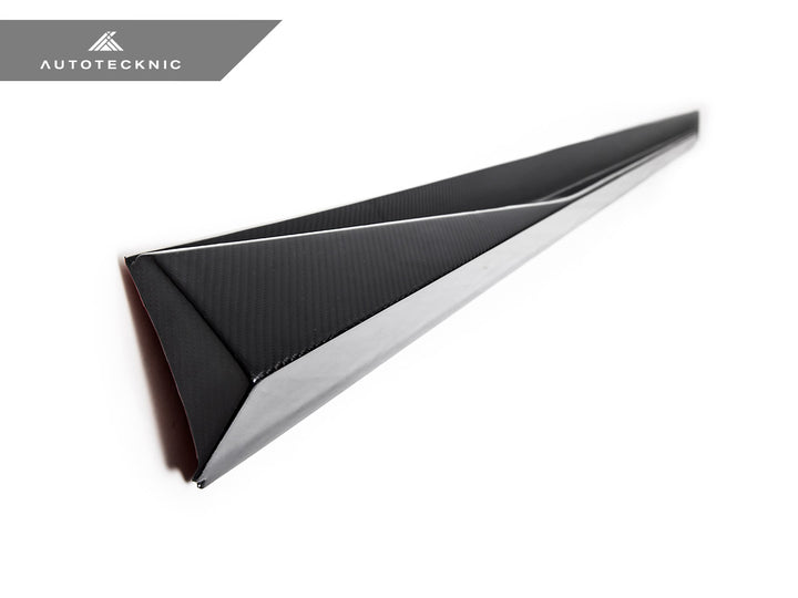 AutoTecknic G90 / G99 M5 Dry Carbon Side Skirt Extension Set - V2