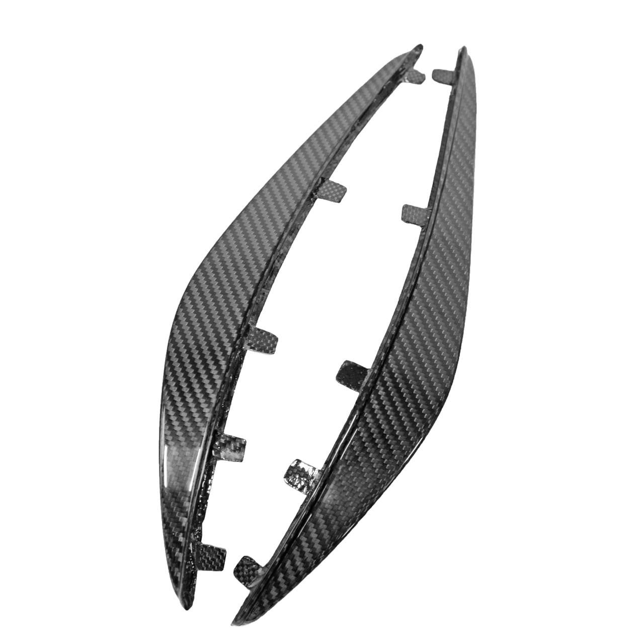 Carbon Fiber Front Bumper Canards Audi R8 R8 (V10) Secondary image