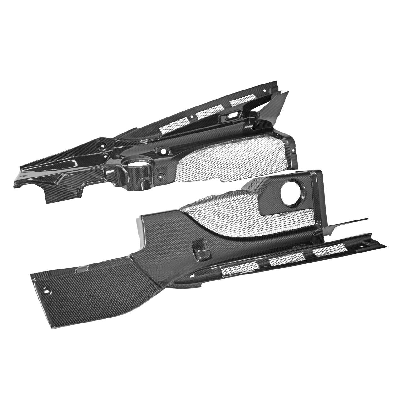 Carbon Fiber Coupe 5 Piece Engine Bay Panel Set - Audi R8 Coupe (V10) 2007-2013 Secondary image