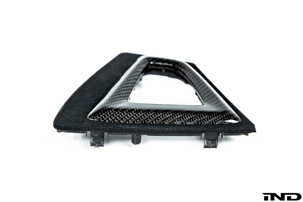 AutoTecknic F8X M2C / M3 / M4 Carbon Alcantara Shift Console Trim - LHD DCT