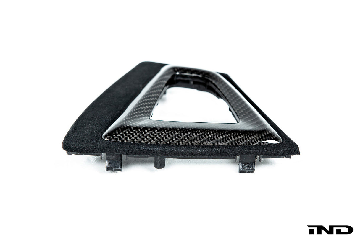 AutoTecknic F8X M2C / M3 / M4 Carbon Alcantara Shift Console Trim - LHD DCT