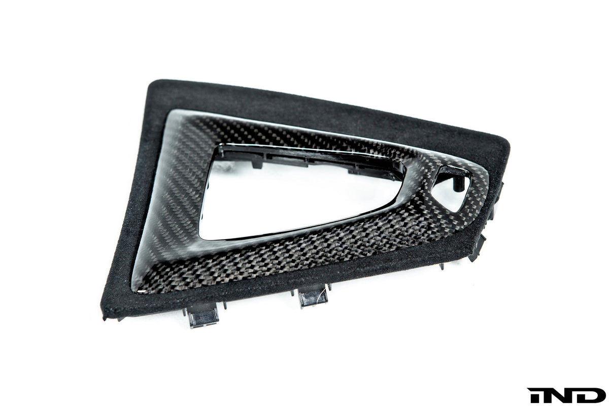 AutoTecknic F8X M2C / M3 / M4 Carbon Alcantara Shift Console Trim - LHD DCT