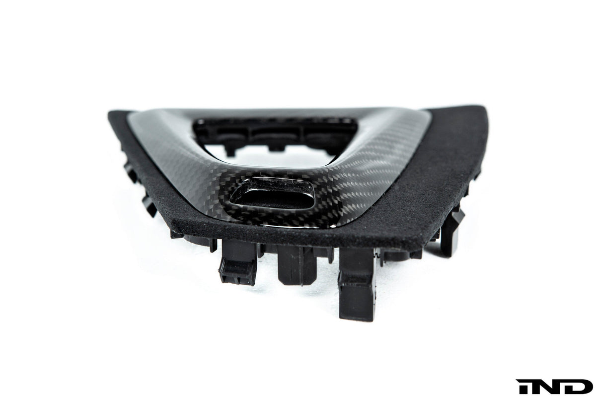 AutoTecknic F8X M2C / M3 / M4 Carbon Alcantara Shift Console Trim - LHD DCT