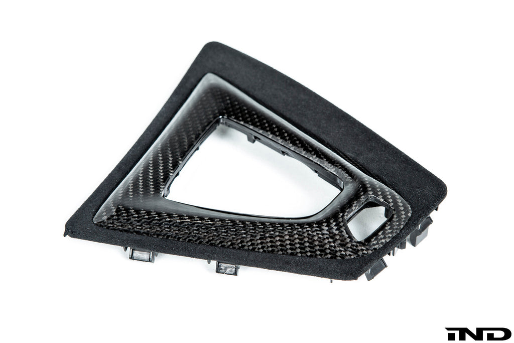 AutoTecknic F8X M2C / M3 / M4 Carbon Alcantara Shift Console Trim - LHD DCT