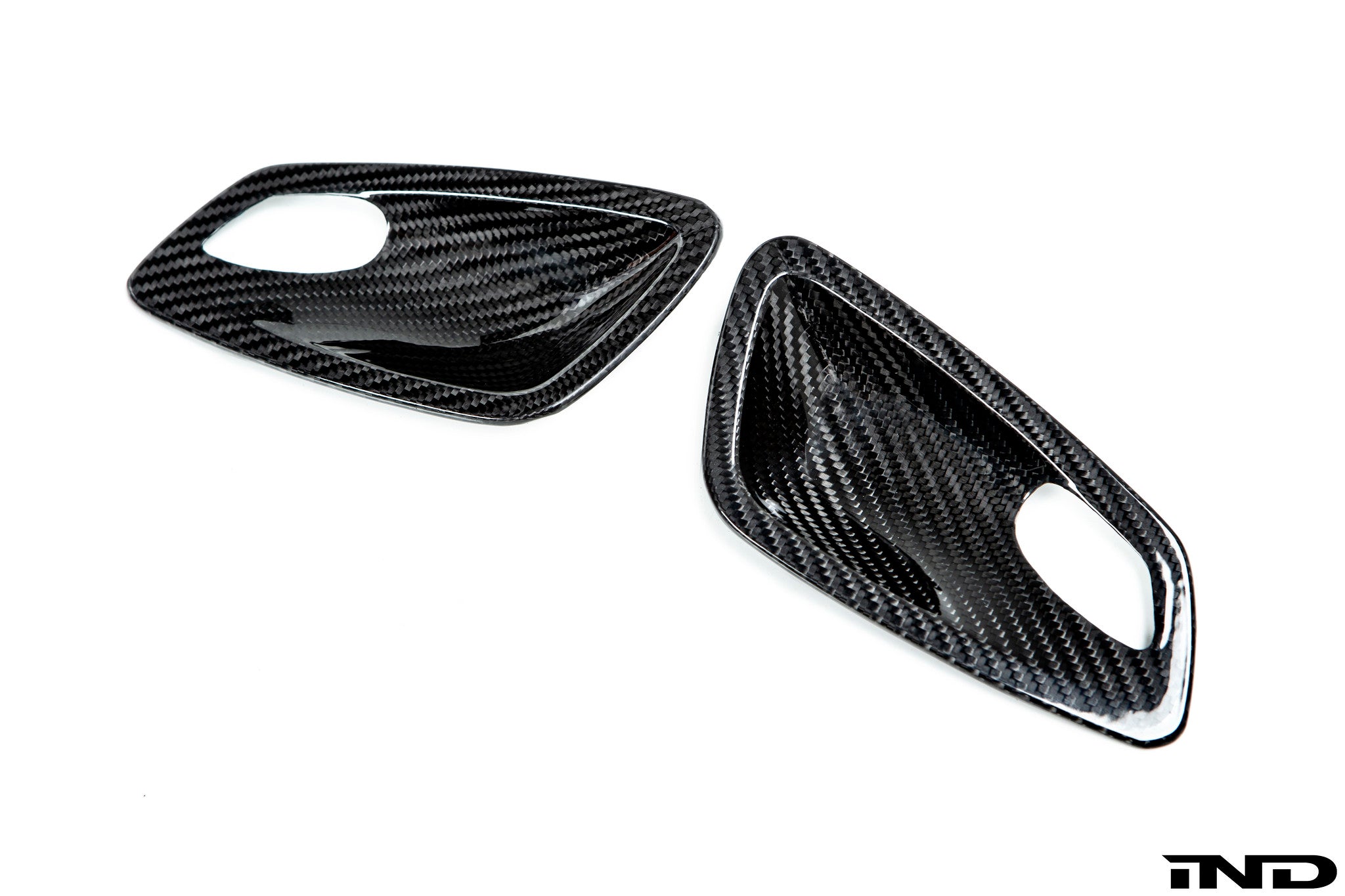 Autotecknic E92 / E93 M3 Dry Carbon Interior Door Handle Trim Set Secondary image