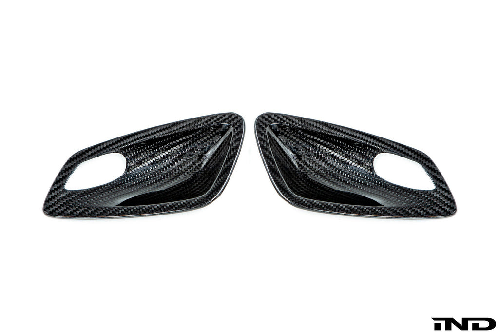 Autotecknic E92 / E93 M3 Dry Carbon Interior Door Handle Trim Set