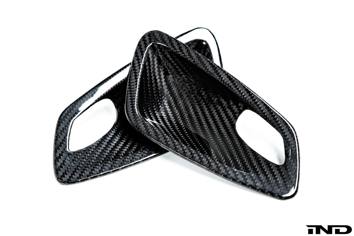 Autotecknic E92 / E93 M3 Dry Carbon Interior Door Handle Trim Set