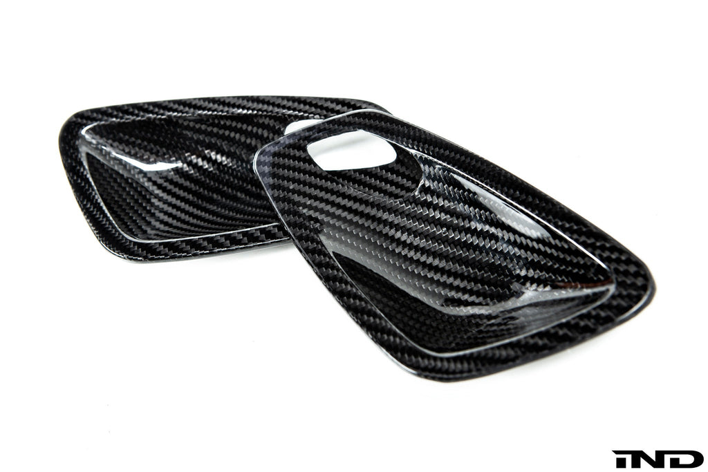 Autotecknic E92 / E93 M3 Dry Carbon Interior Door Handle Trim Set