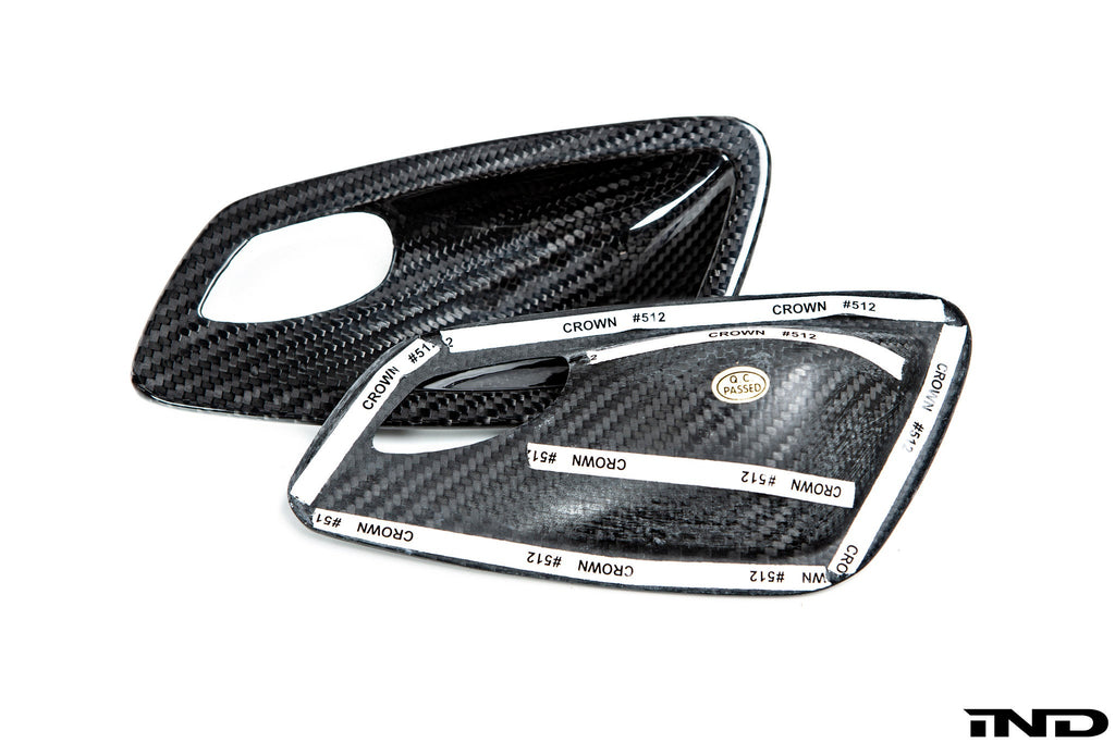 Autotecknic E92 / E93 M3 Dry Carbon Interior Door Handle Trim Set
