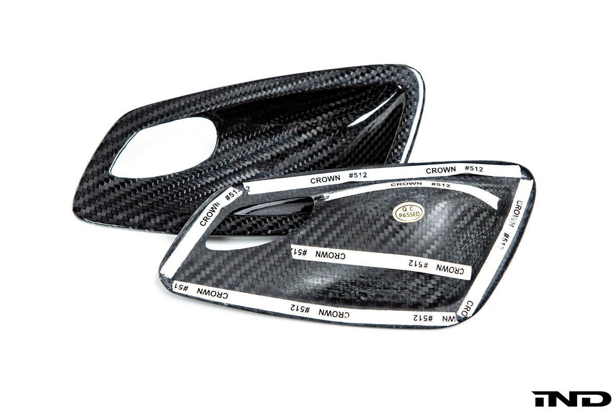 Autotecknic E92 / E93 M3 Dry Carbon Interior Door Handle Trim Set