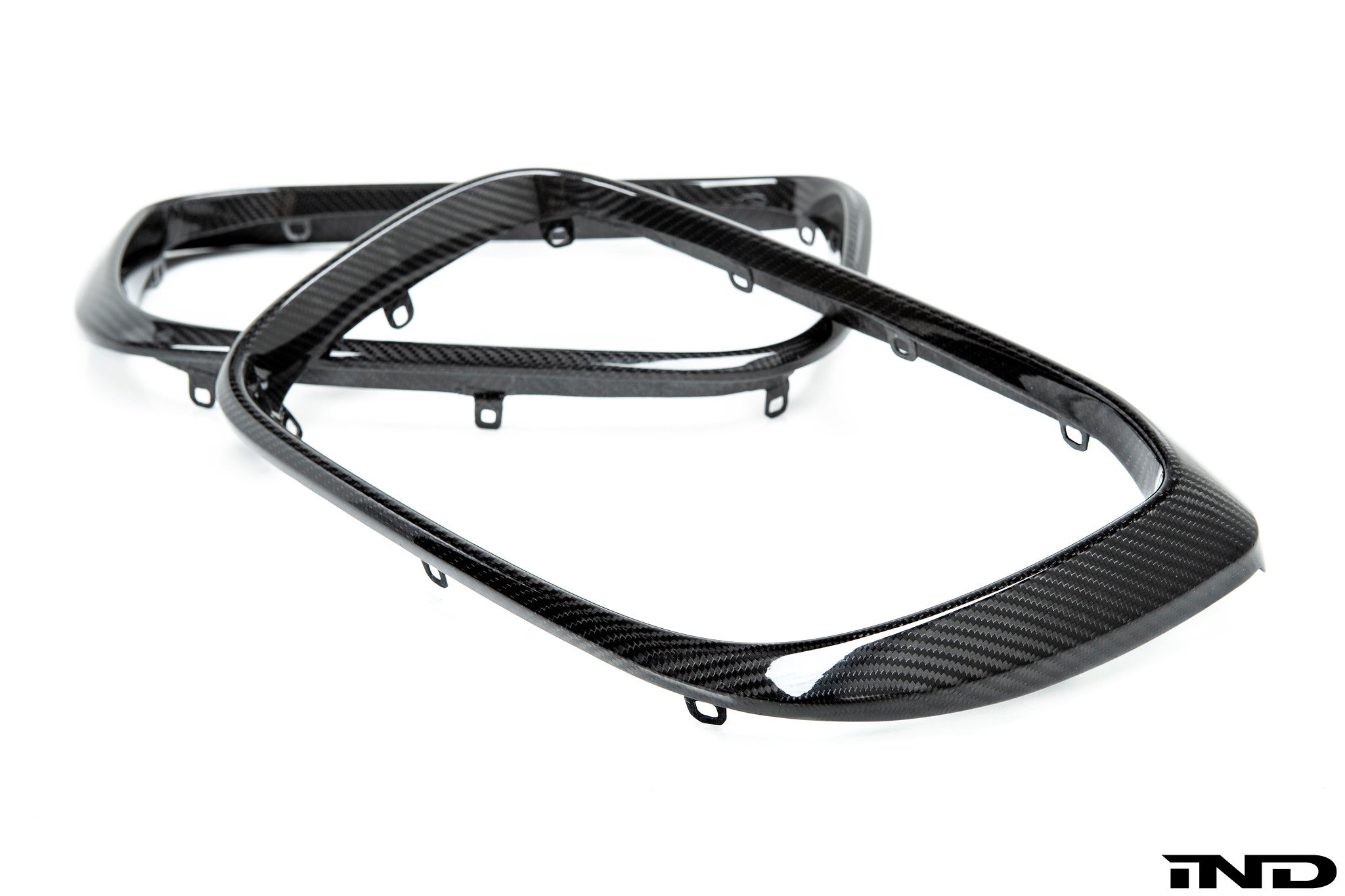 Autotecknic F9X X3M / F98 X4M Pre-LCI Replacement Dry Carbon Grille Surrounds Secondary image