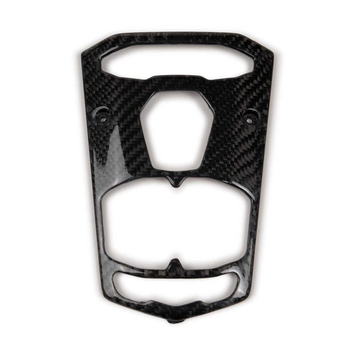 Carbon Fiber Small Center Console Start Plate - Lamborghini Aventador