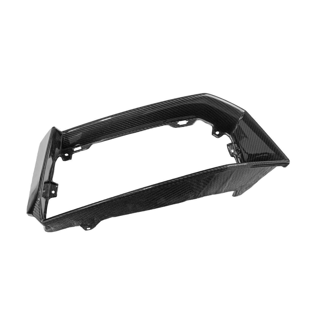 Carbon Fiber Rear Bumper Outlet Surrounds - Lamborghini Aventador Secondary image