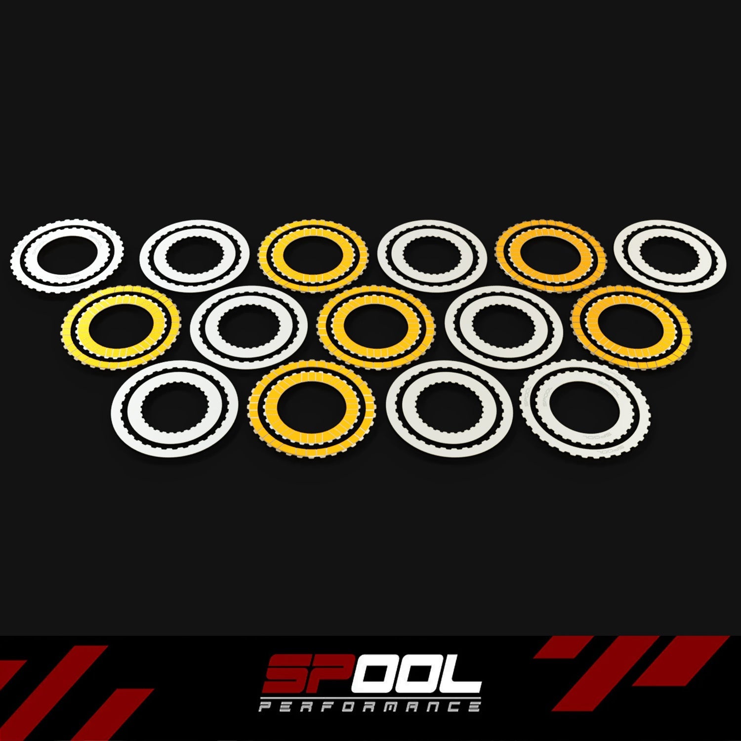 Spool Performance BMW 7 Speed DCT Upgraded 8/8 Clutch Set Secondary image