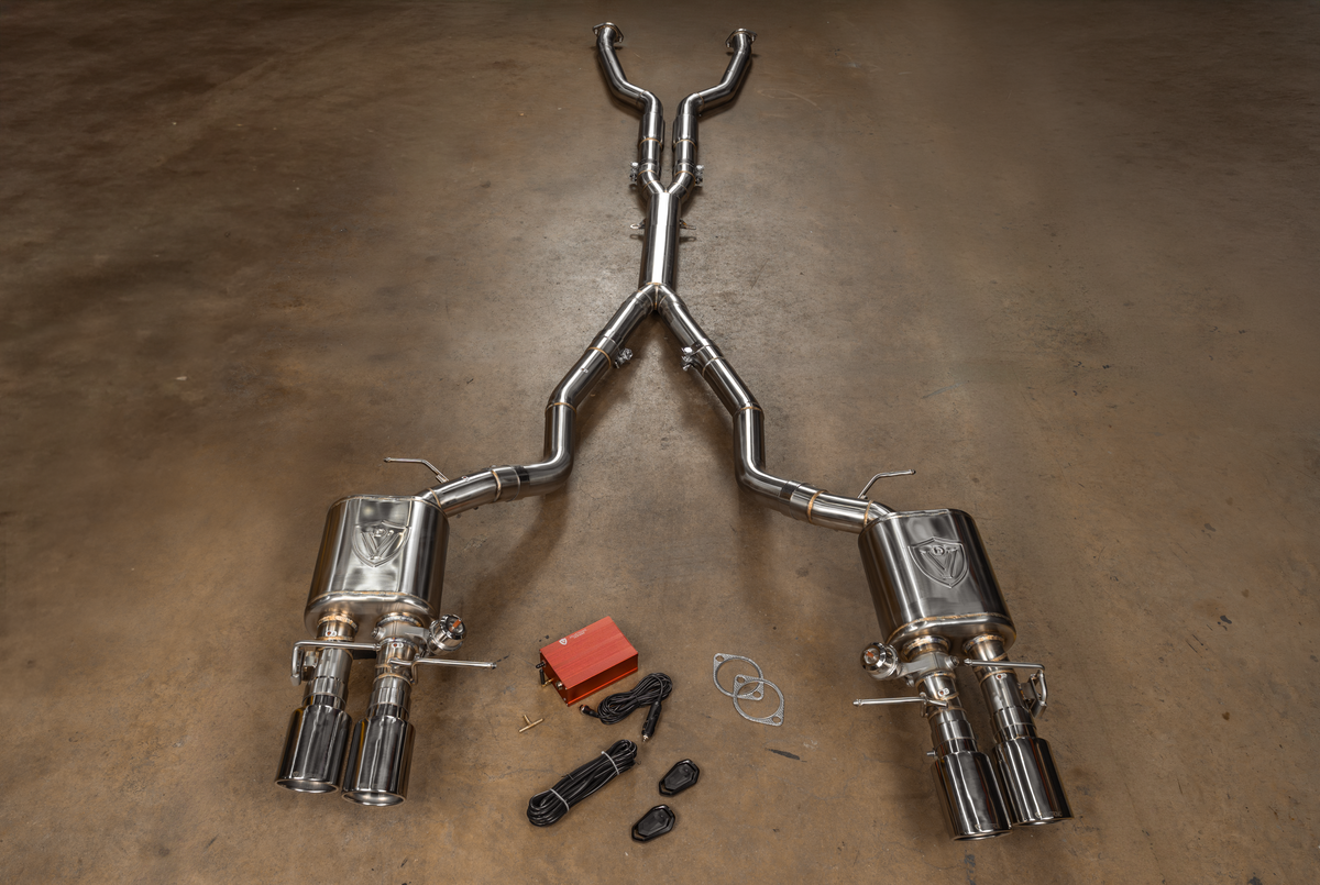 BMW E60 M5 Valved Sport Exhaust System Main image