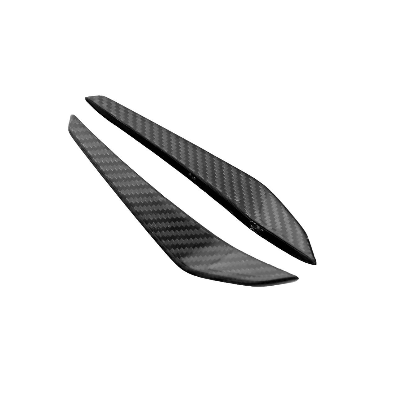 Carbon Fiber Front Bumper Canards - BMW G Series Secondary image