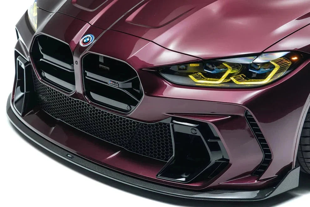 ADRO G8X M3 / M4 Replacement Carbon Front Lip - V2 Bumper Secondary image