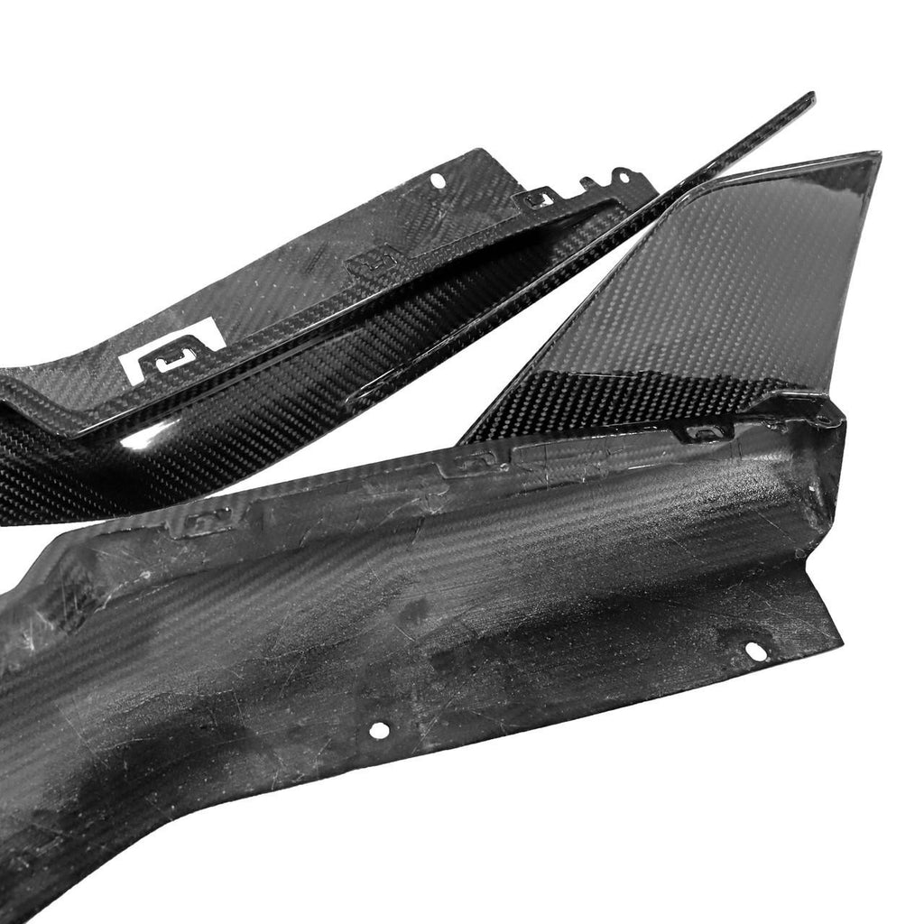 Carbon Fiber BMW G Series Rear Quarter Panel Skirts - BMW G80