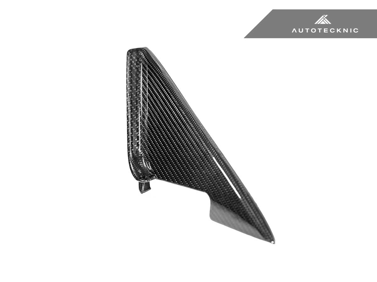 AutoTecknic G87 M2 Dry Carbon Side Mirror Wind Deflector Set