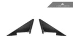 AutoTecknic G87 M2 Dry Carbon Side Mirror Wind Deflector Set