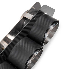 Fabspeed Chevrolet Corvette C8 Z06 Quad Carbon Fiber Tips (2023+)