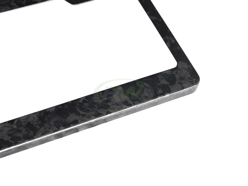 Forged Carbon License Plate Frame (US)