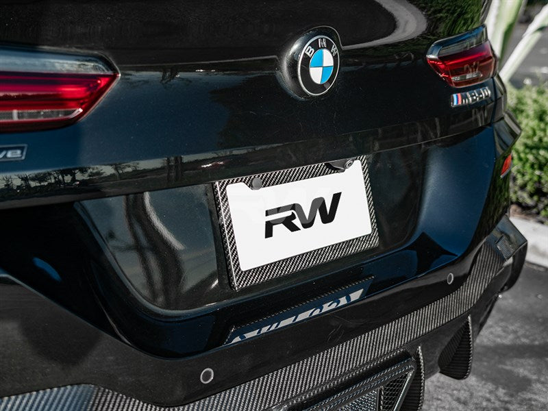Carbon Fiber License Plate Frame (US)