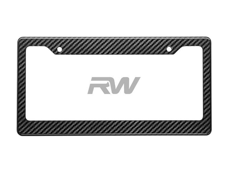Carbon Fiber License Plate Frame (US)