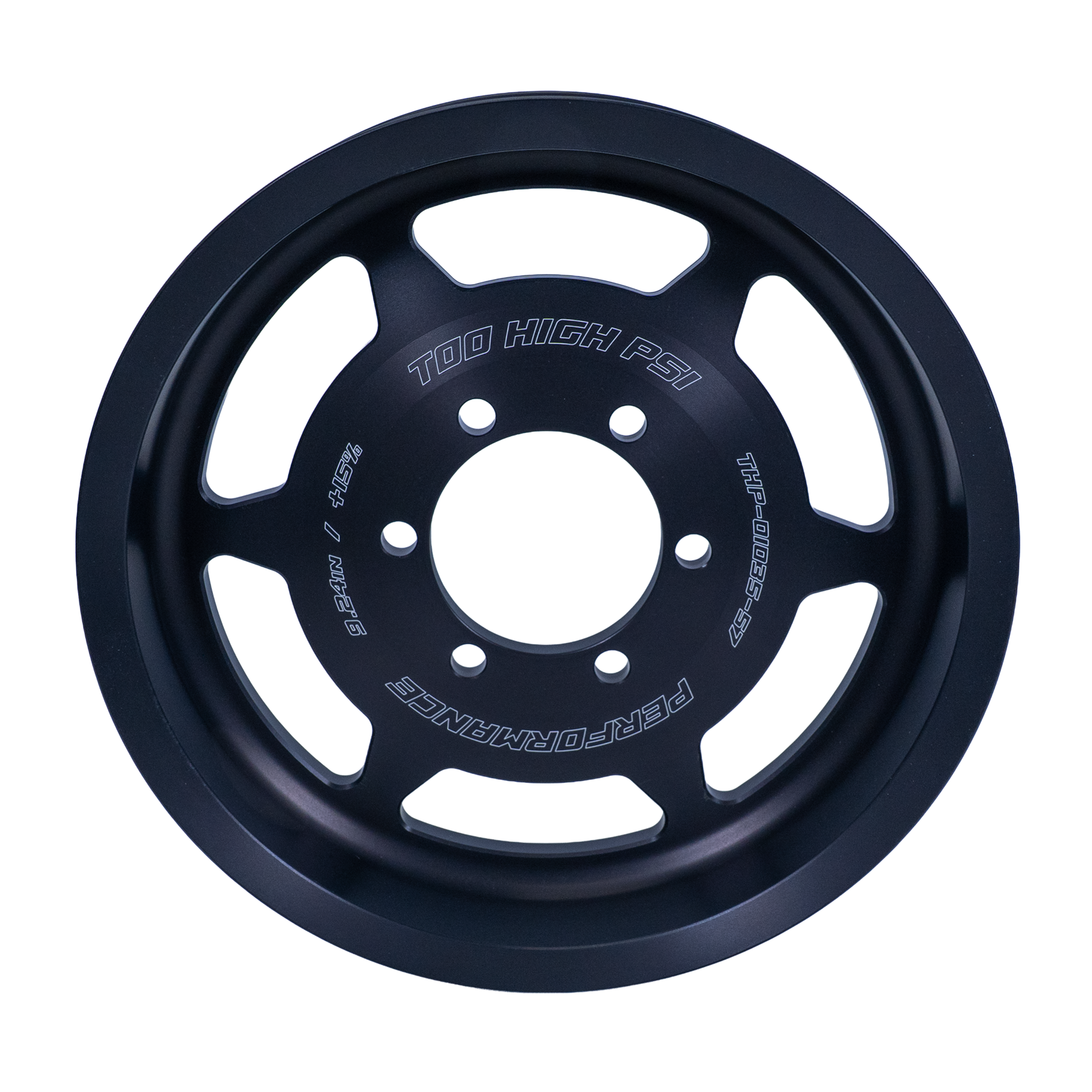 10 Rib Crank Pulley - Camaro / CTSV / CT5-V - LT1 / LT4
