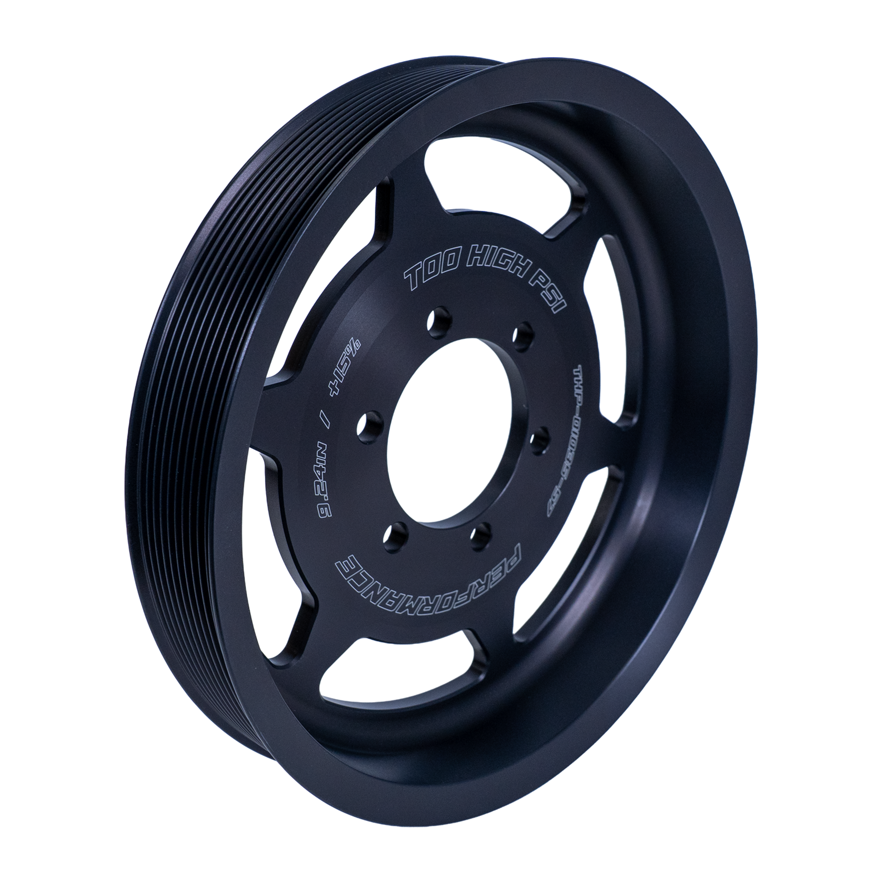 10 Rib Crank Pulley - Camaro / CTSV / CT5-V - LT1 / LT4