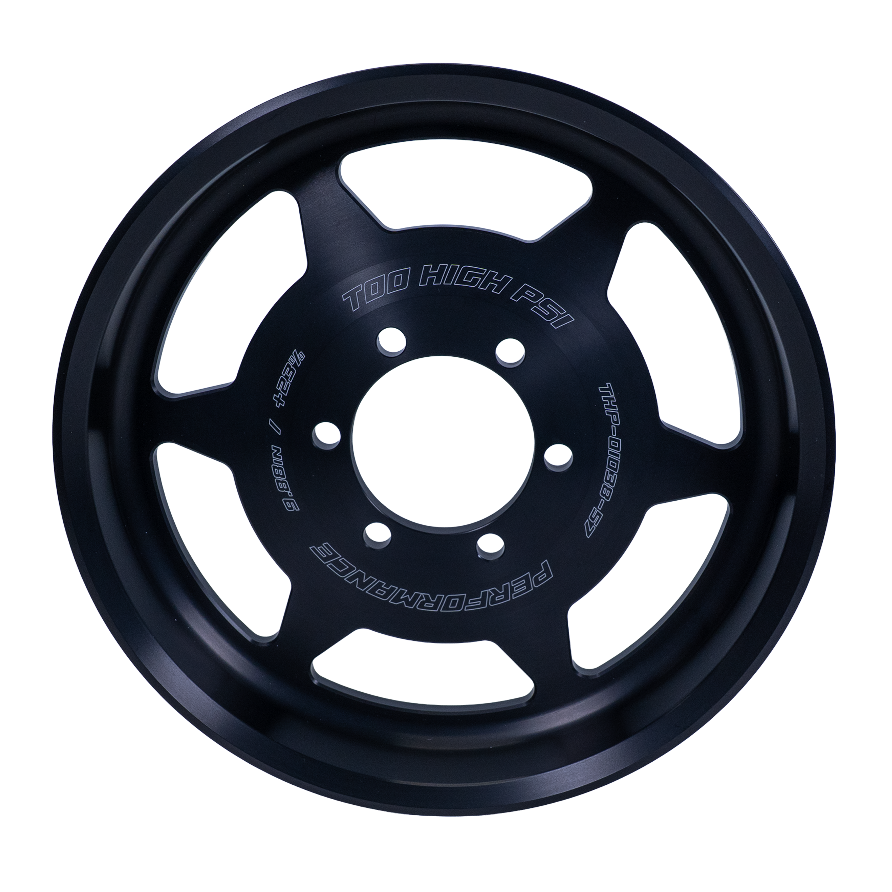 10 Rib Crank Pulley - Camaro / CTSV / CT5-V - LT1 / LT4