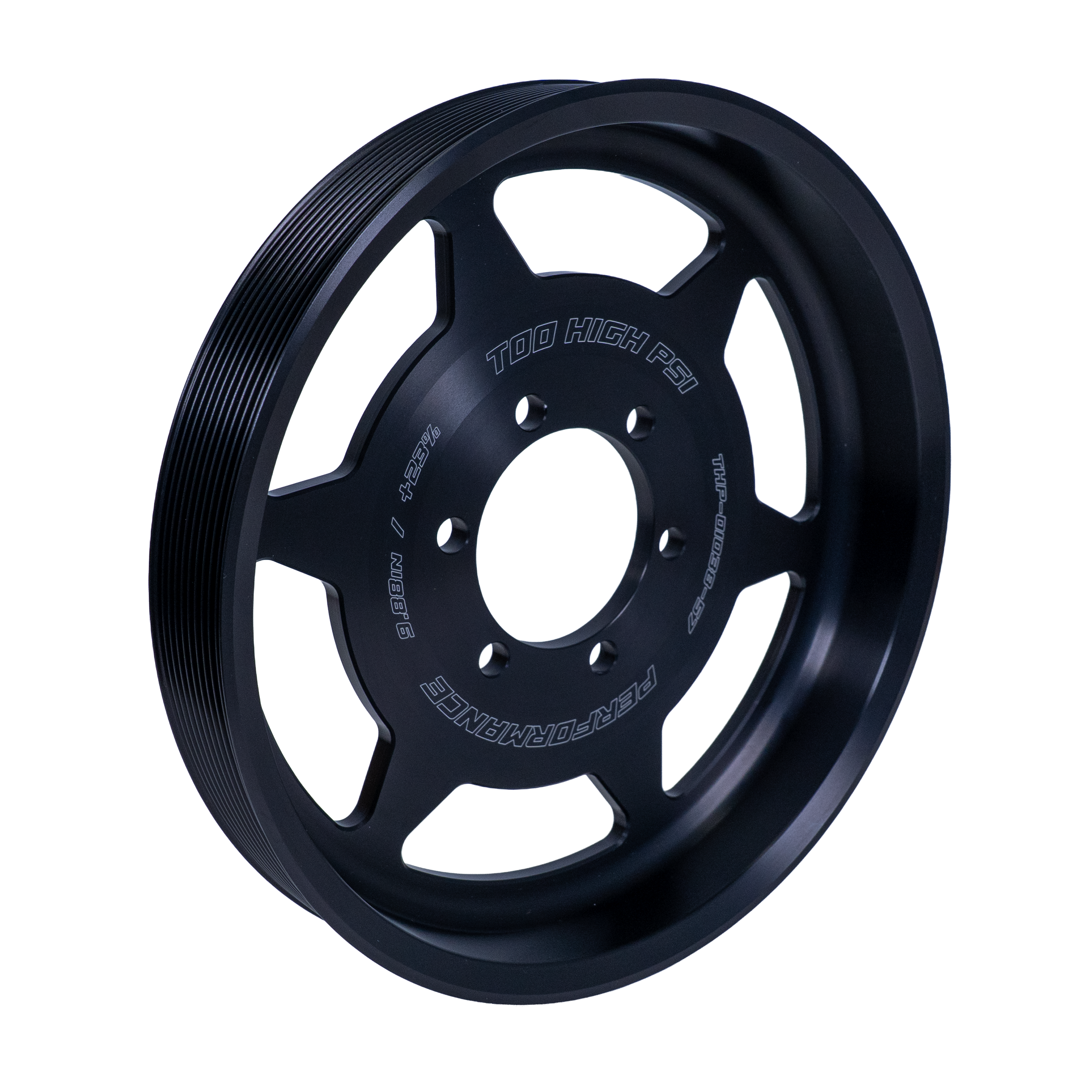 10 Rib Crank Pulley - Camaro / CTSV / CT5-V - LT1 / LT4