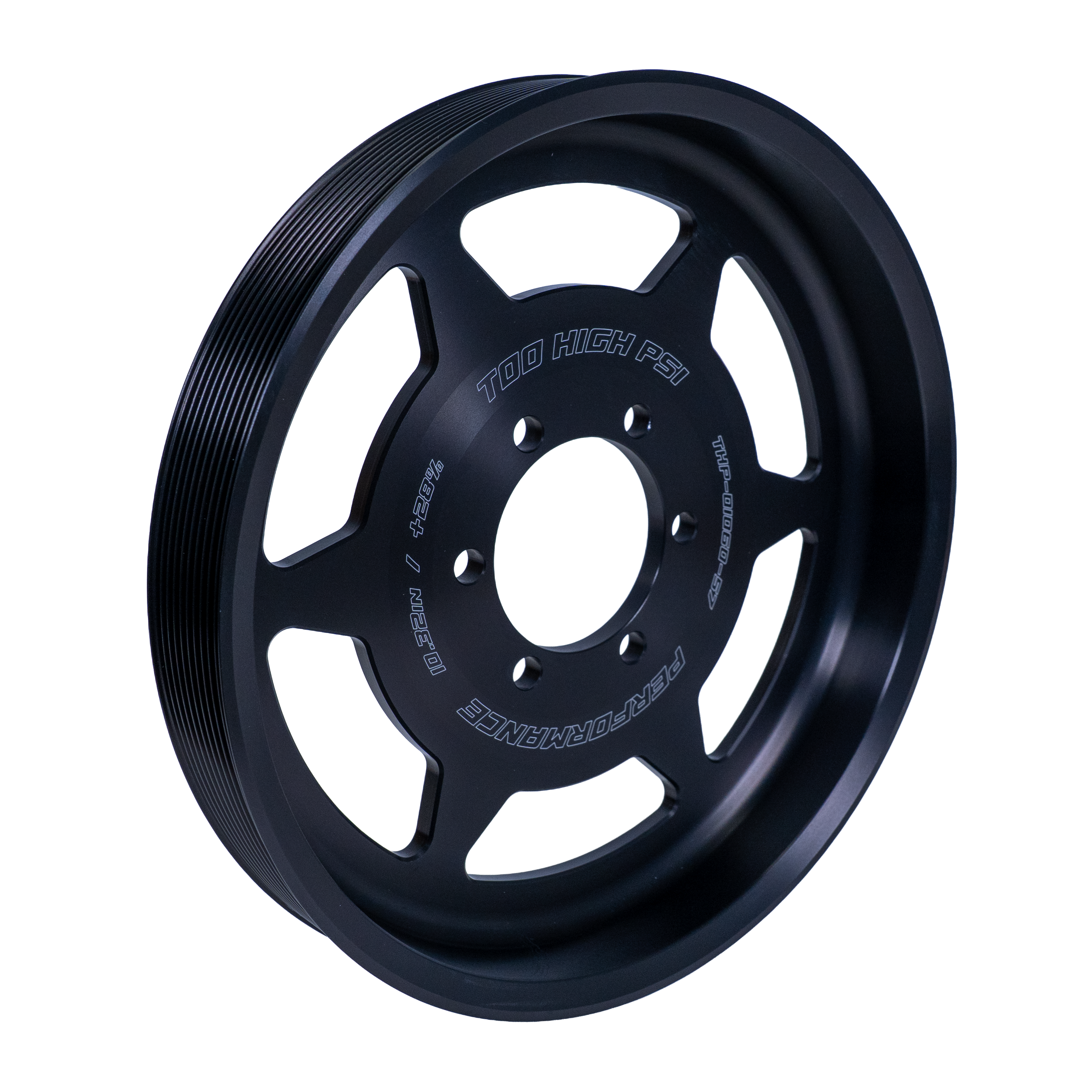 10 Rib Belt Drive & Crank Pulley - Camaro / CTS-V / CT5-V - LT1 / LT4