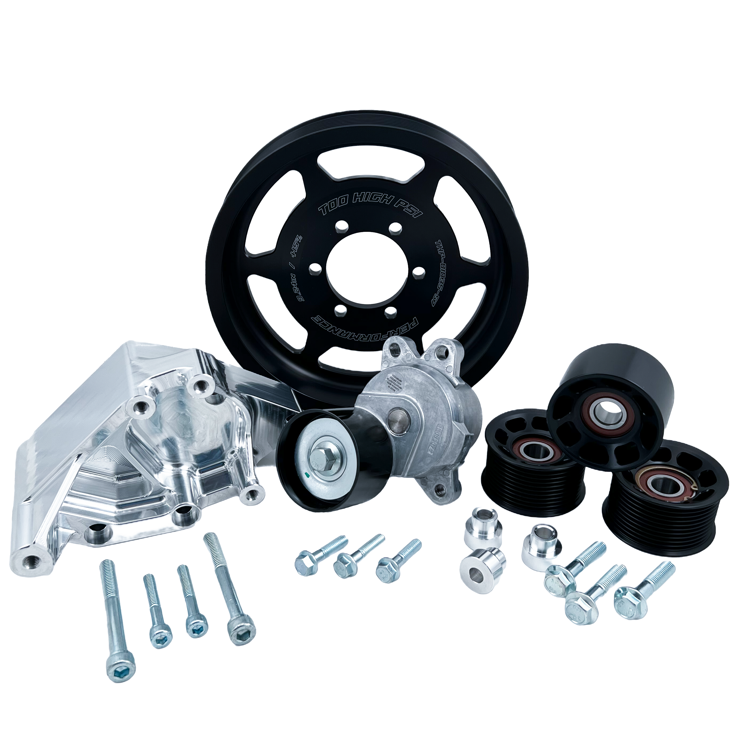 10 Rib Belt Drive & Crank Pulley - Camaro / CTS-V / CT5-V - LT1 / LT4