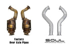 Porsche 718 GT4 RS / Spyder RS SOUL Competition Over Axle Pipes
