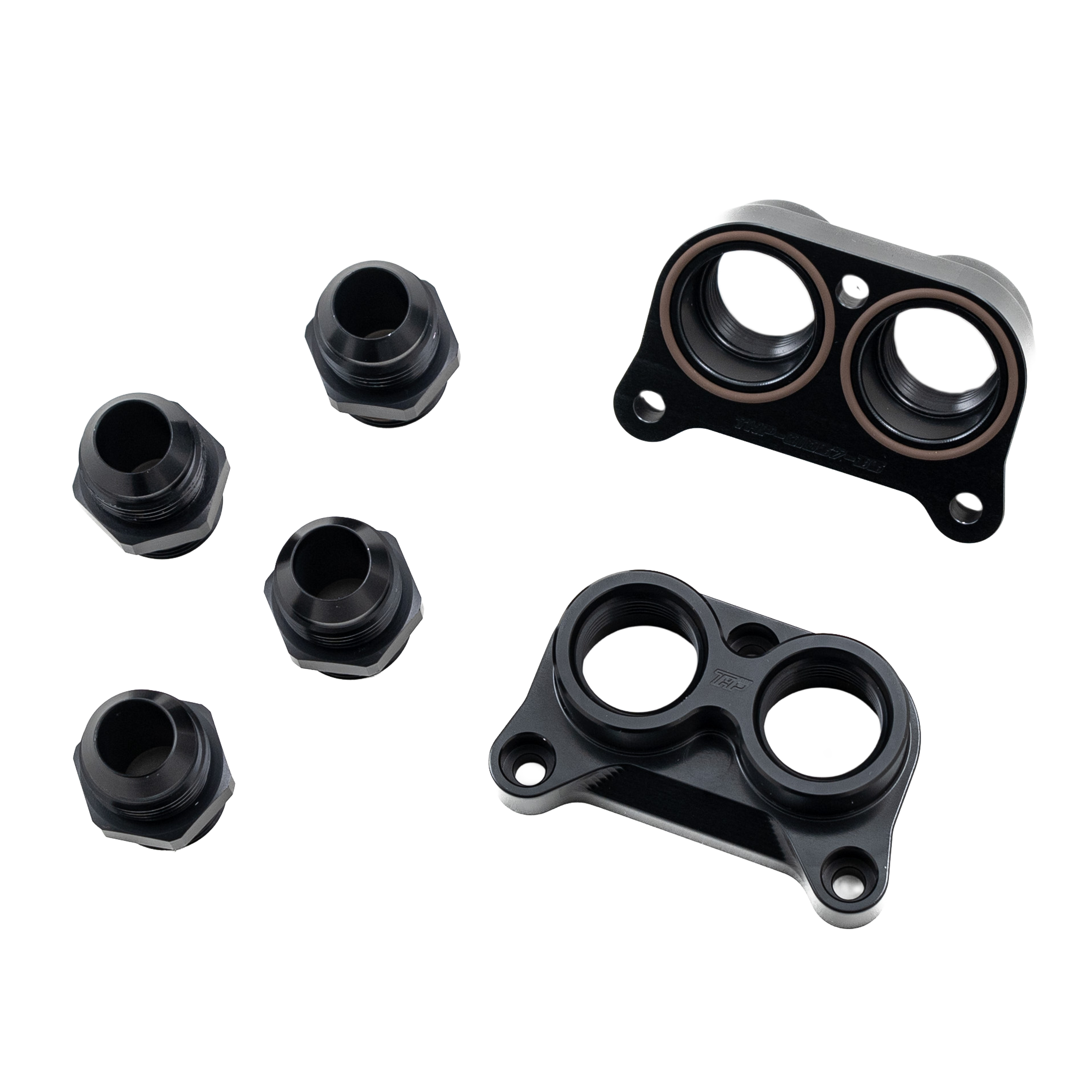 LTX Billet Coolant Manifolds for Magnuson 2650 Secondary image
