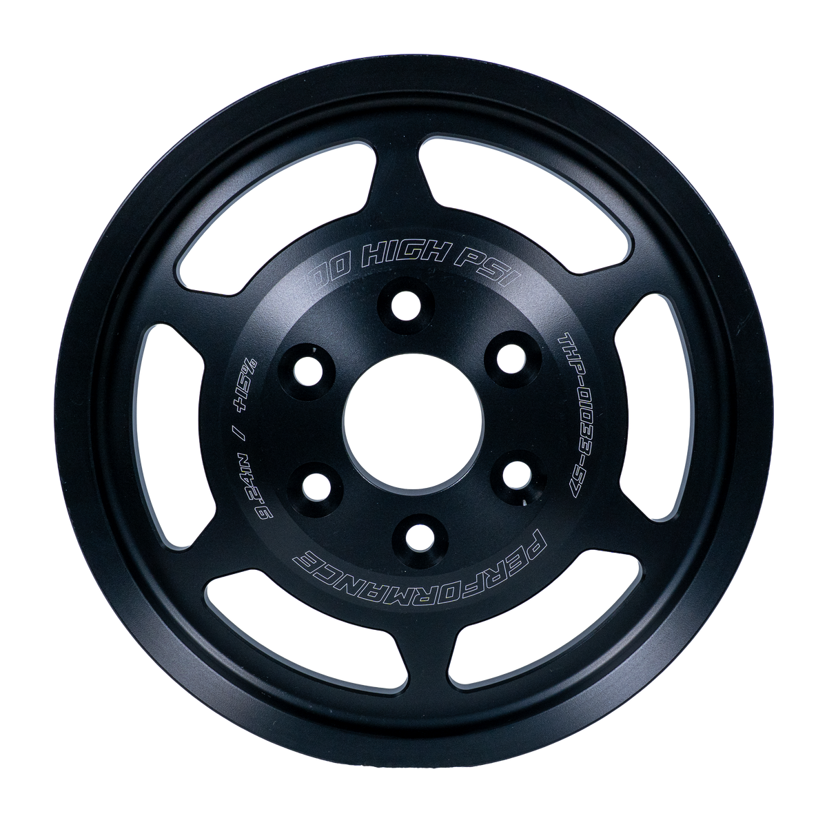 10 Rib Crank Pulley - C7 Corvette / Z06 - LT1 / LT4