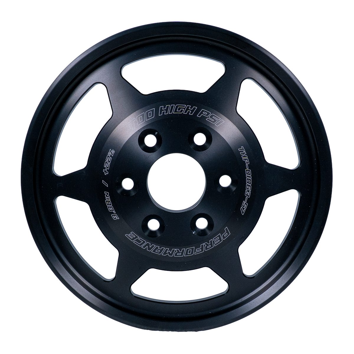 10 Rib Crank Pulley - C7 Corvette / Z06 - LT1 / LT4