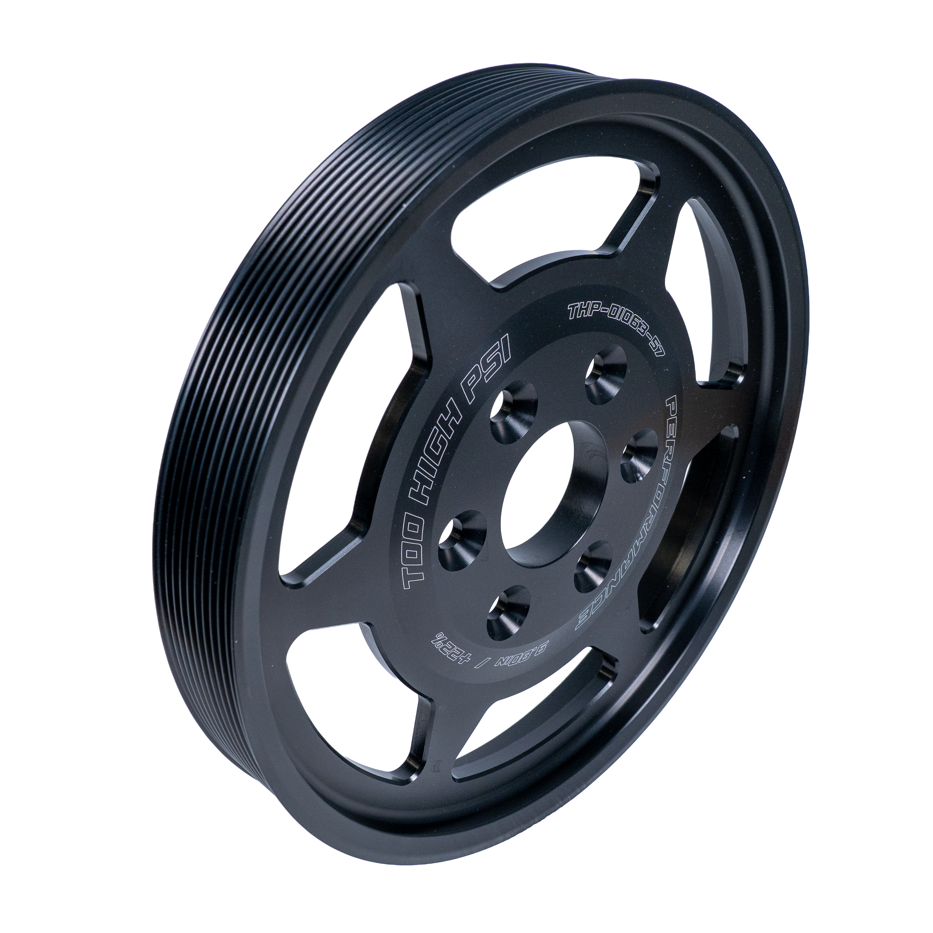10 Rib Crank Pulley - C7 Corvette / Z06 - LT1 / LT4 Secondary image