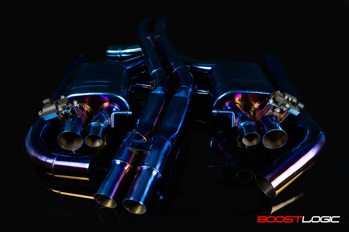 Boost Logic Titanium exhaust for RS6/RS7