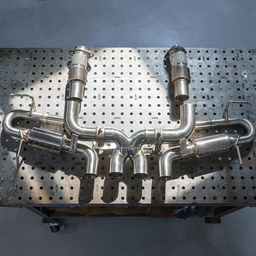 Fabspeed Chevrolet Corvette C8 ZR1X Stainless Steel Valved Cat-Back Exhaust System (2025+)
