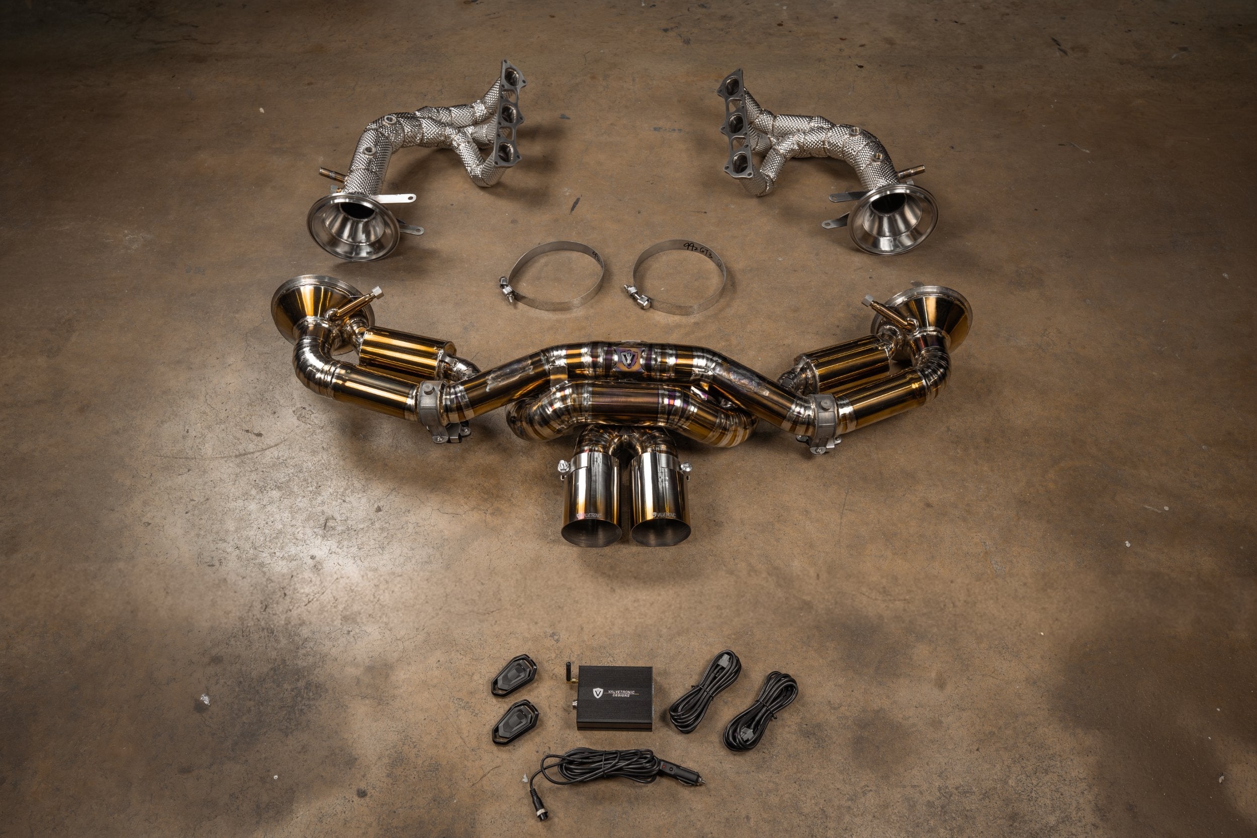 Valvetronic Valved Sport Exhaust System for Porsche 992 GT3/RS Secondary image
