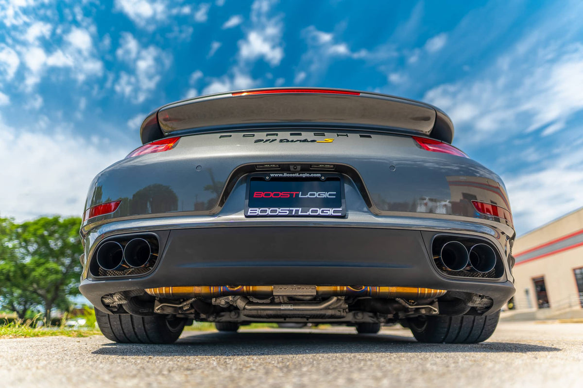 Boost Logic Formula Series Titanium Exhaust for Porsche 991 Turbo Main image
