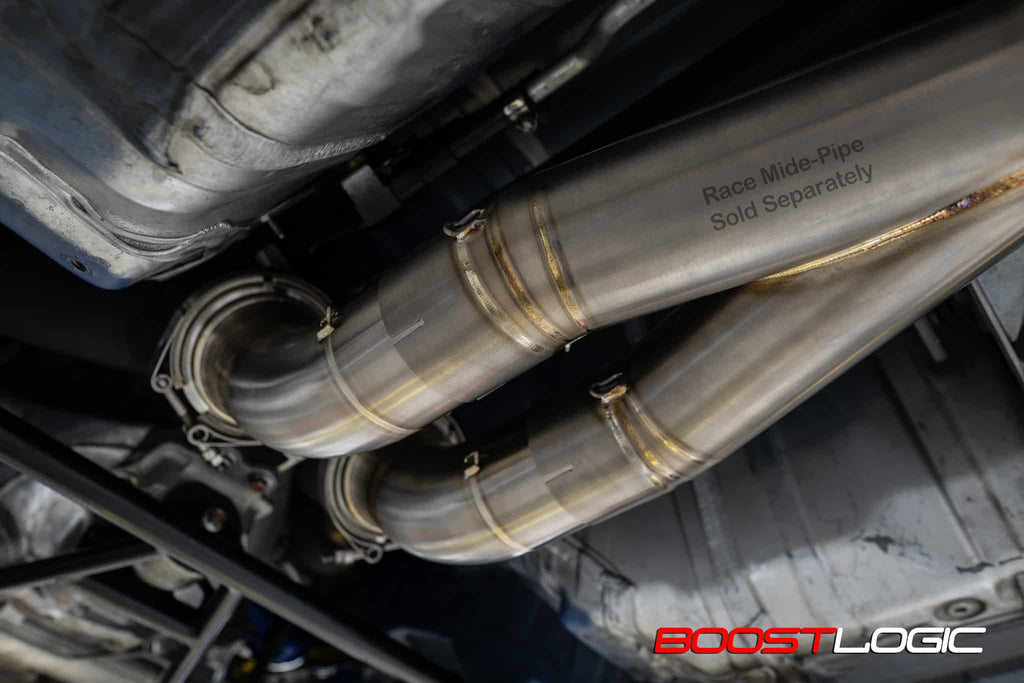 Boost Logic 4″ Link Pipe V-Band To 4″ Formula Exhaust (Race Midpipe)