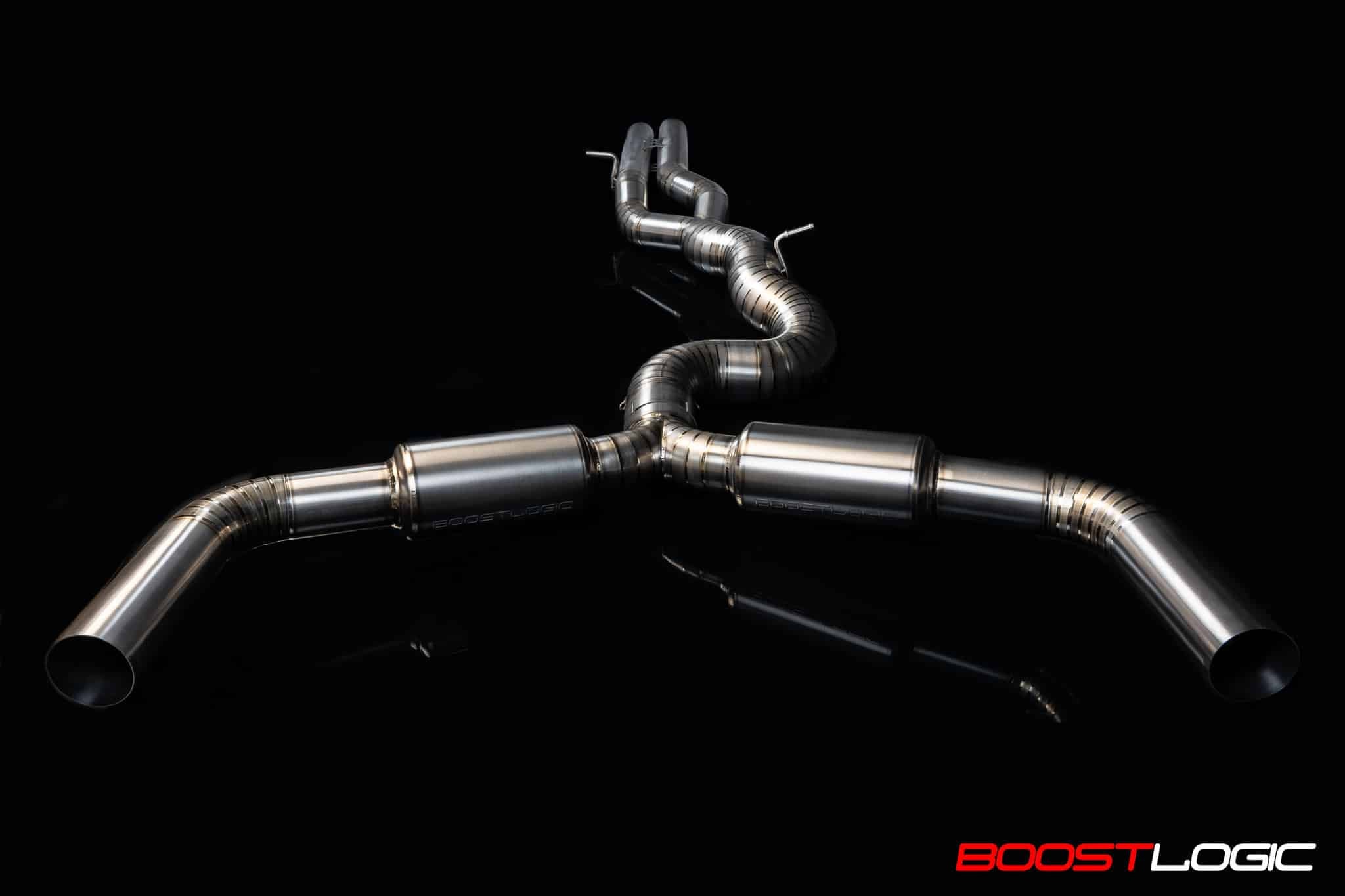 Boost Logic Audi RS3 (8Y) 2022+ Titanium Exhaust System Secondary image
