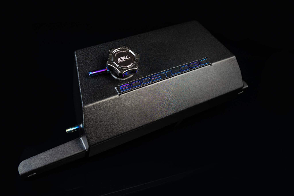 Boost Logic Titanium Coolant Reservoir for R35 GTR (Noir Edition)