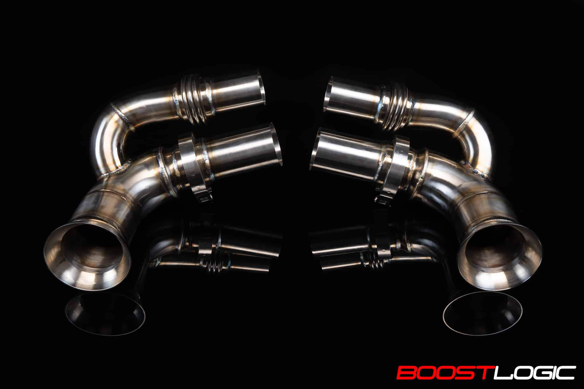 Boost Logic 991 GT3 Side Muffler Bypass Pipes Secondary image